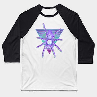 Tarantula “Vaporwave” Triangle V13 (Glitch) Baseball T-Shirt